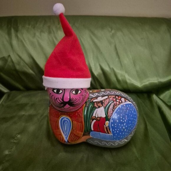 Mexican cat figurine - Picture 2 of 2